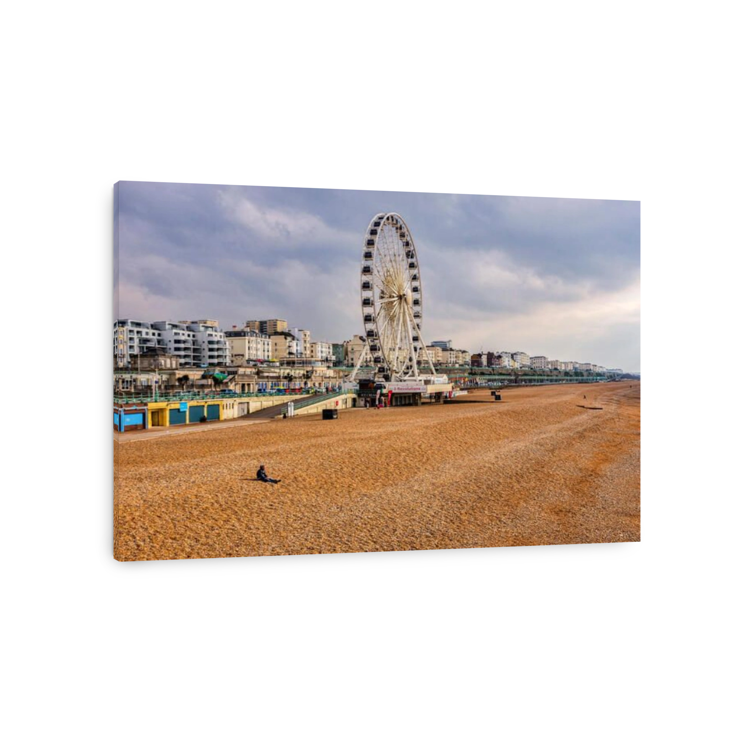 Brighton Beach, winter, Sussex, England, UK.