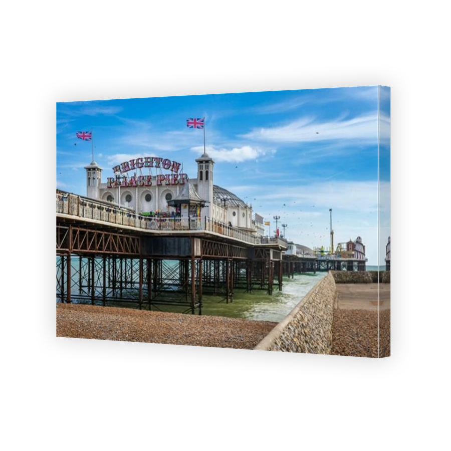The Brighton Palace Pier, also known as Brighton Pier or Palace Pier, is a Grade II listed pleasure pier in Brighton and is the only one of three pier