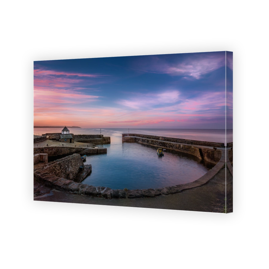 September Sunrise, Charlestown Harbour, Cornwall