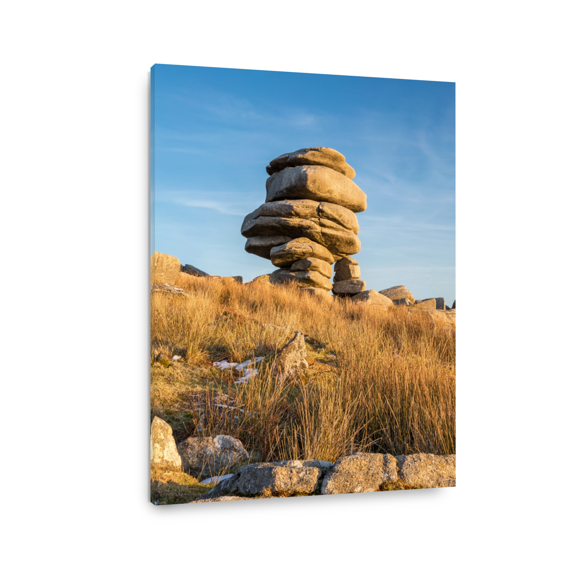 Stones in Late Afternoon Light, The Cheesewring, Bodmin Moor, Cornwall