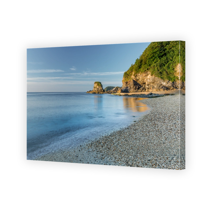 Early Morning Light, Charlestown Beach, Cornwall