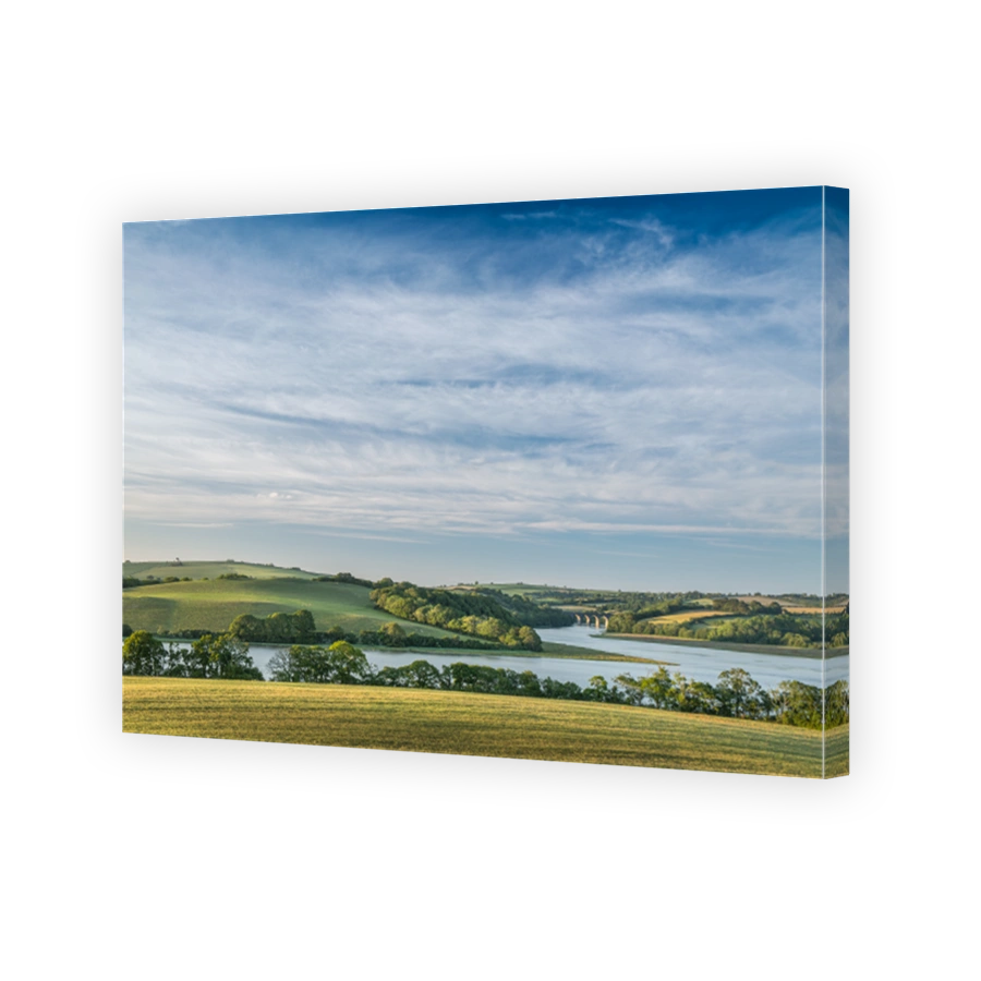 View over the Notter Viaduct, River Lynher, Cornwall