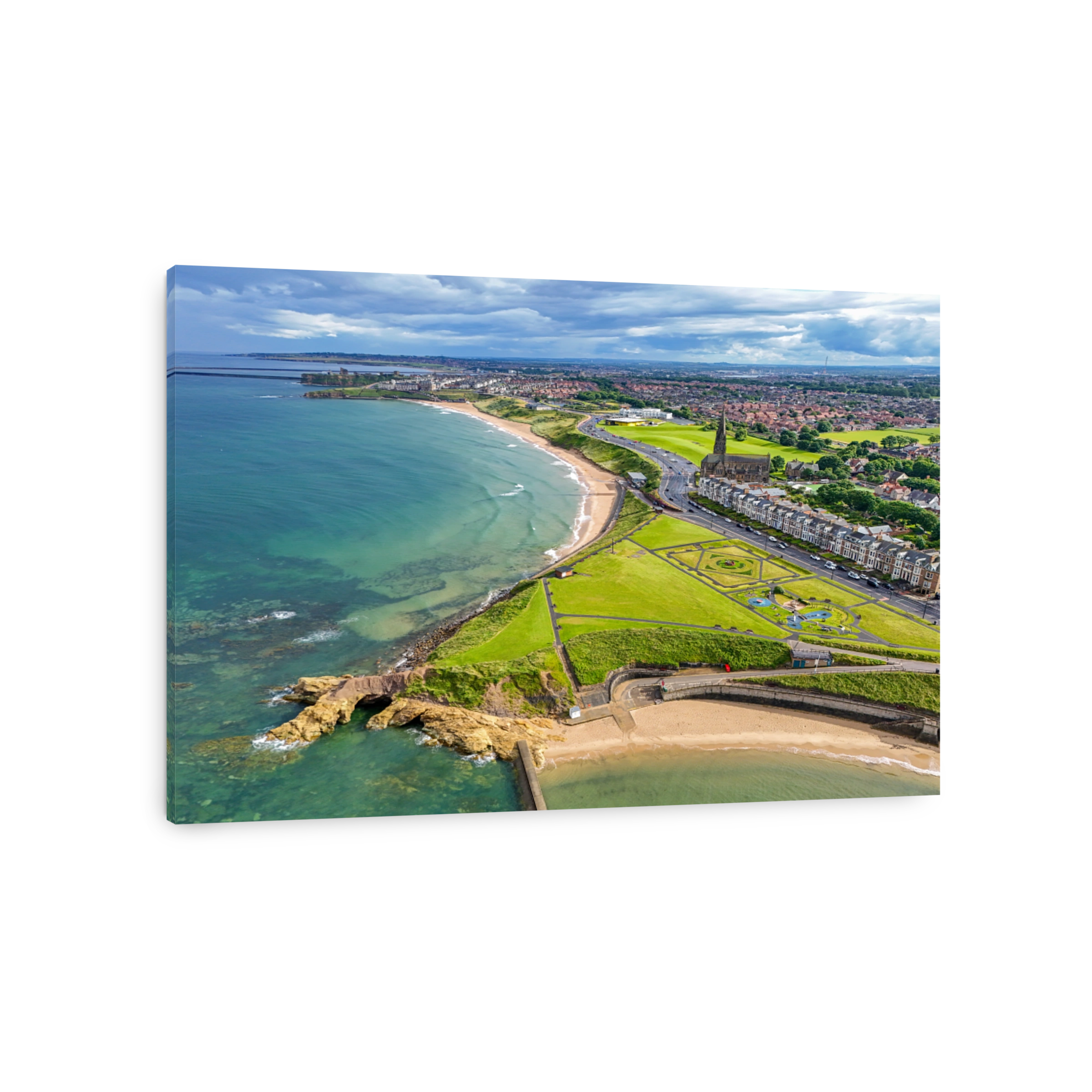 Cullercoats Beach, Tynemouth. United Kingdom.