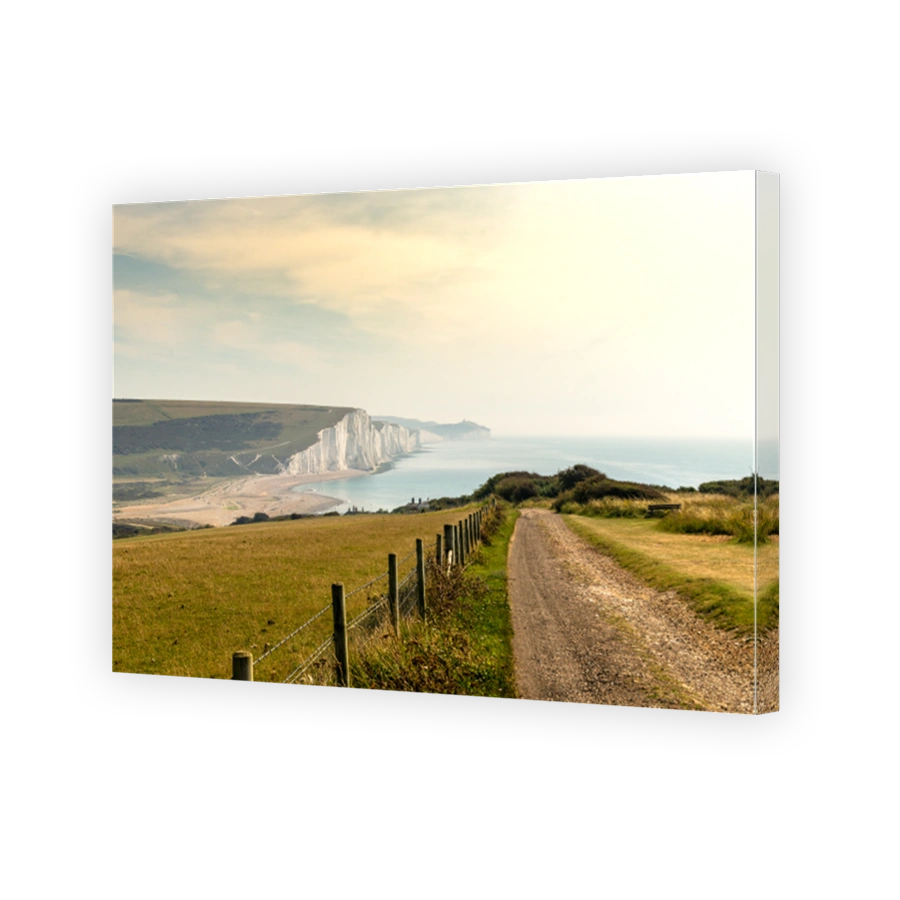 Scenic View Of Road By Land Against Sky