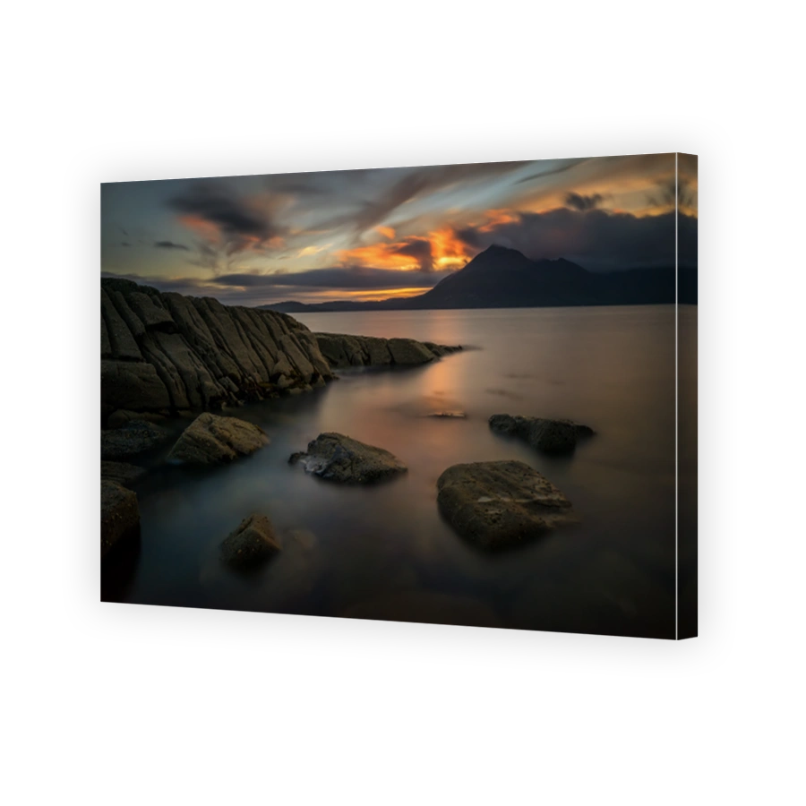 Loch Scavaig coastline