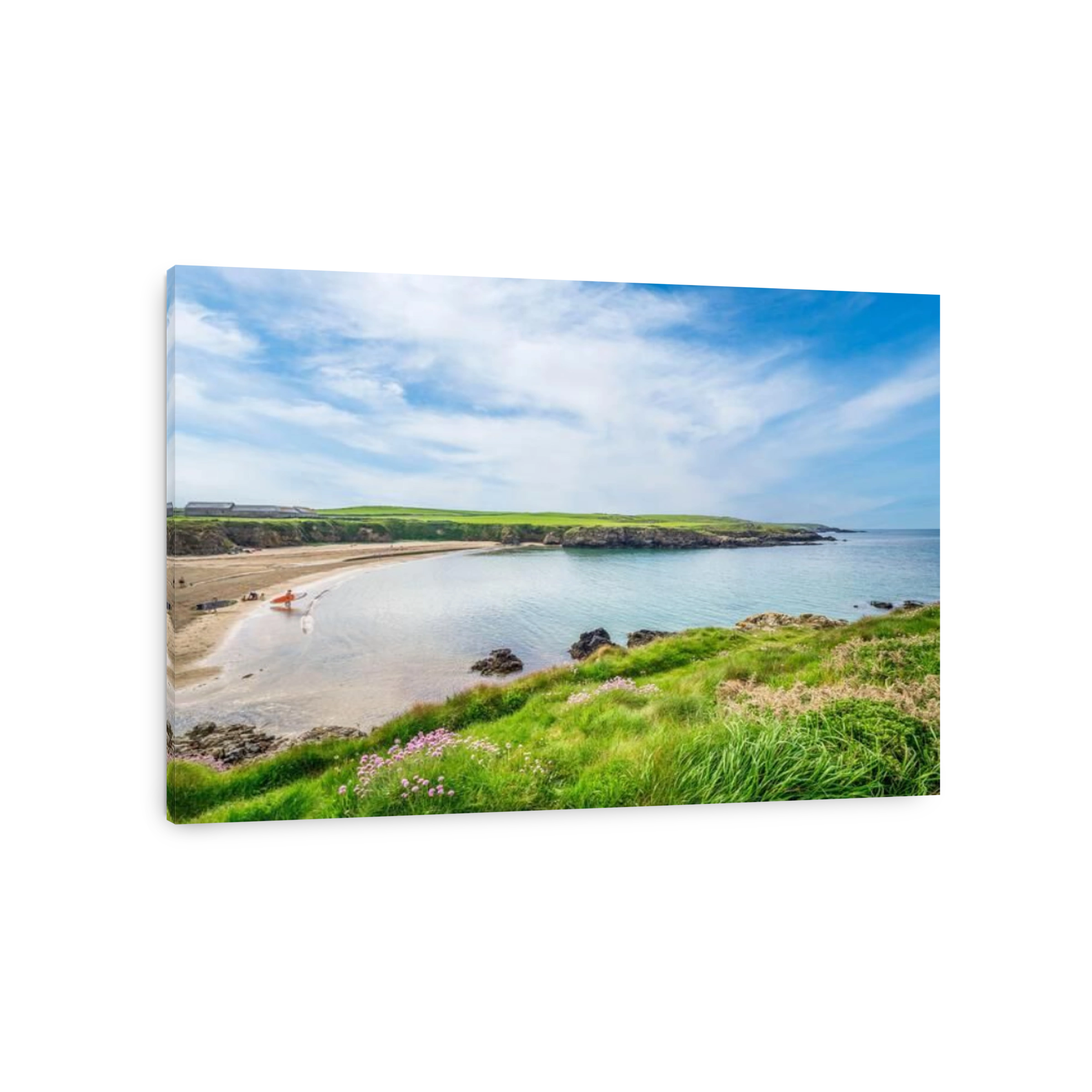 Beach at Porth Trecastell on the west coast of Anglesey, Wales, UK