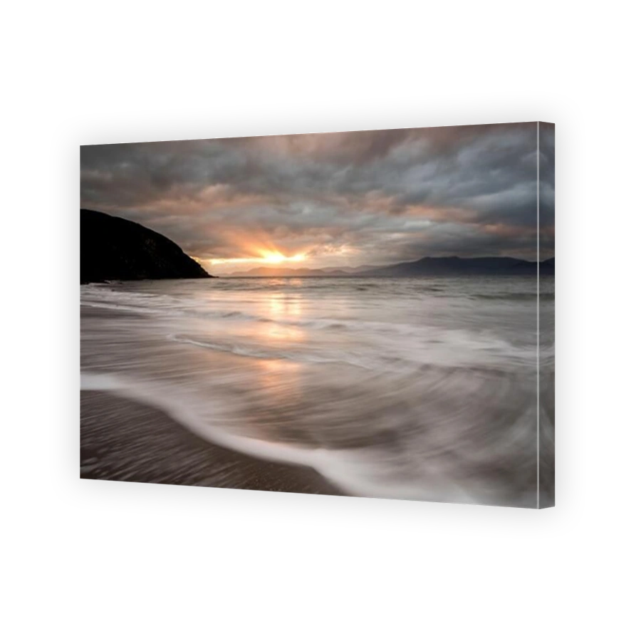 Minard Bay at sunrise, Dingle Peninsula, County Cork, Munster, Republic of Ireland, Europe