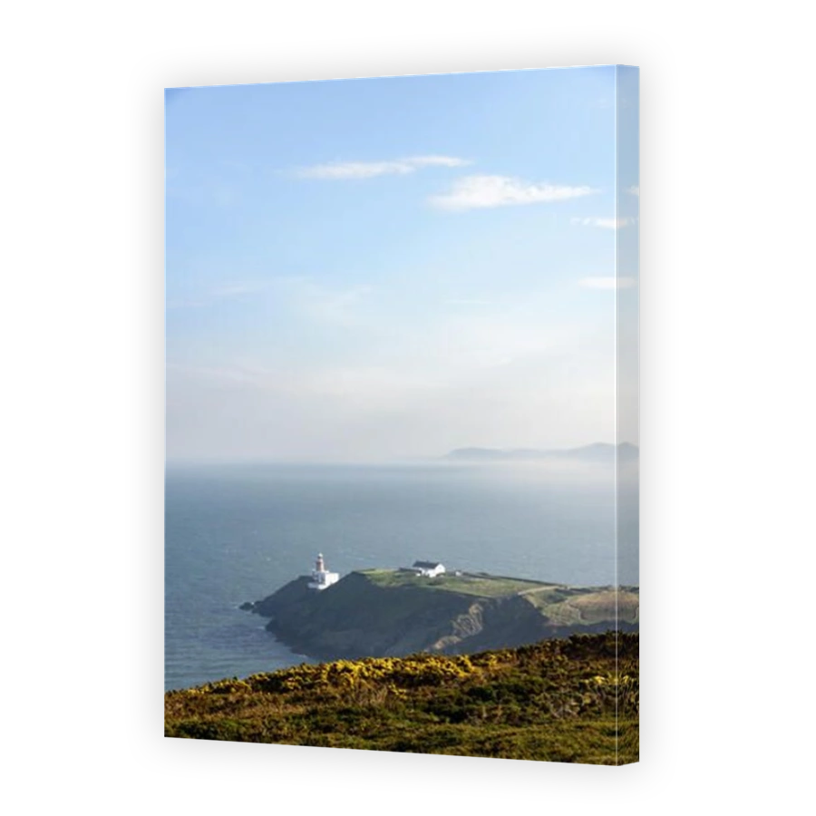 The Baily Lighthouse, on the eastern side of Howth Head near Dublin, Ireland