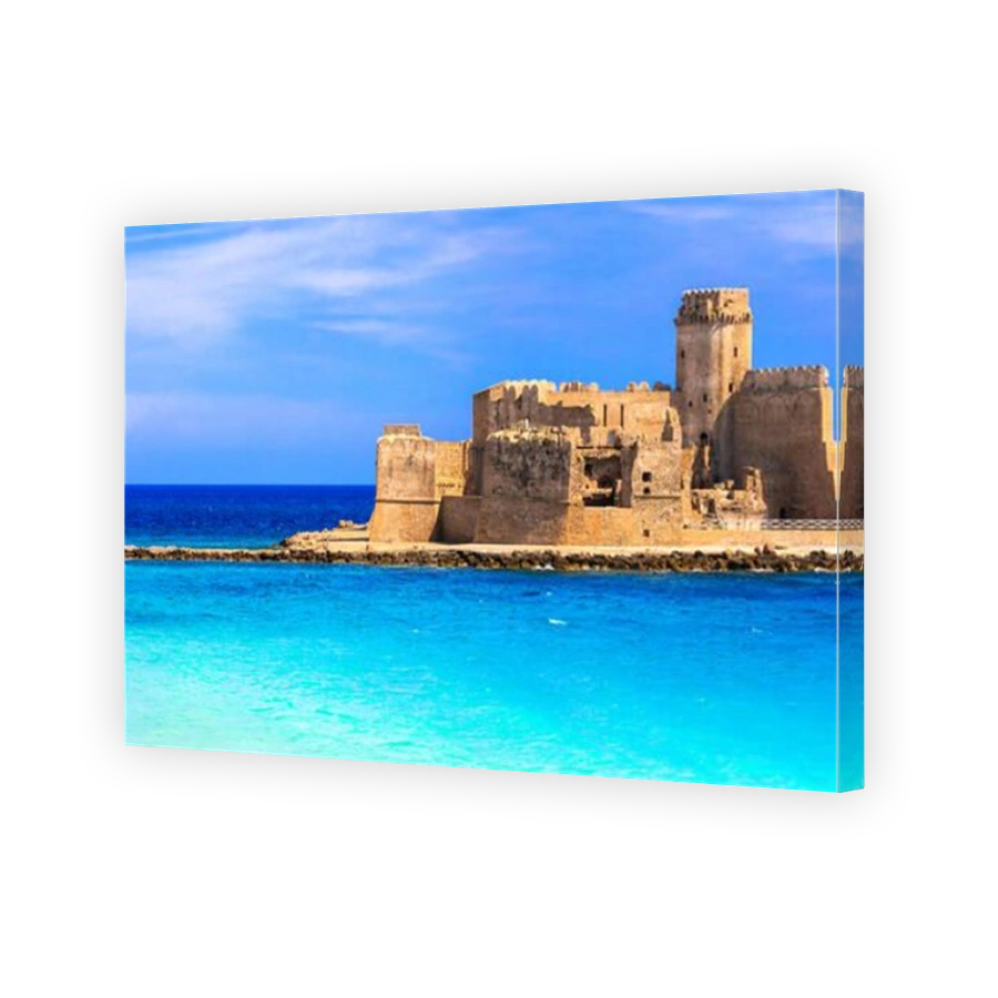 Beautiful Aragonese Castle in Le Castella,near Crotone,Calabria,Italy.
