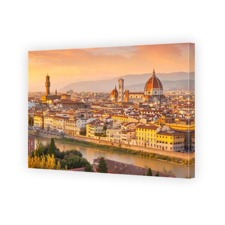Florence - cityscape view from Piazzale Michelangelo, Italy