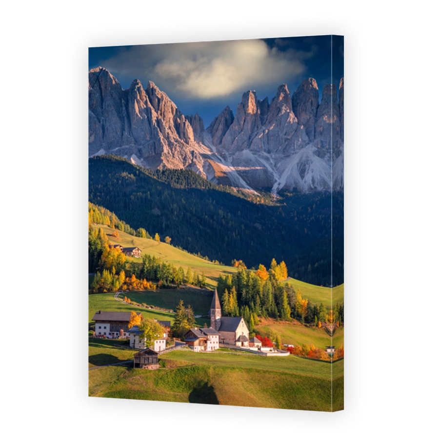 Autumn in Alps.