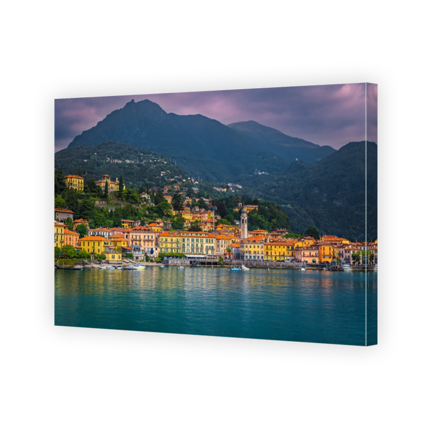 Menaggio resort on the shore of the lake Como, Italy