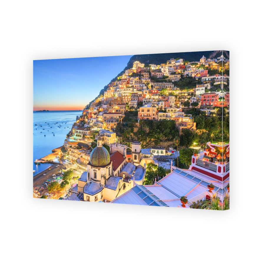 Positano, Italy along the Amalfi Coast