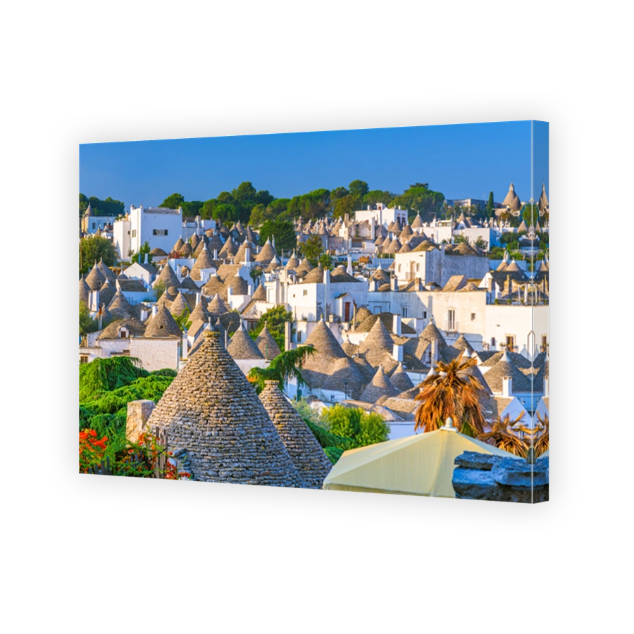 Alberobello, Italy With Traditional Trulli Houses