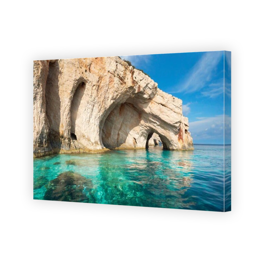 Blue Caves, Skinari Cape, Zakynthos Island, Greece