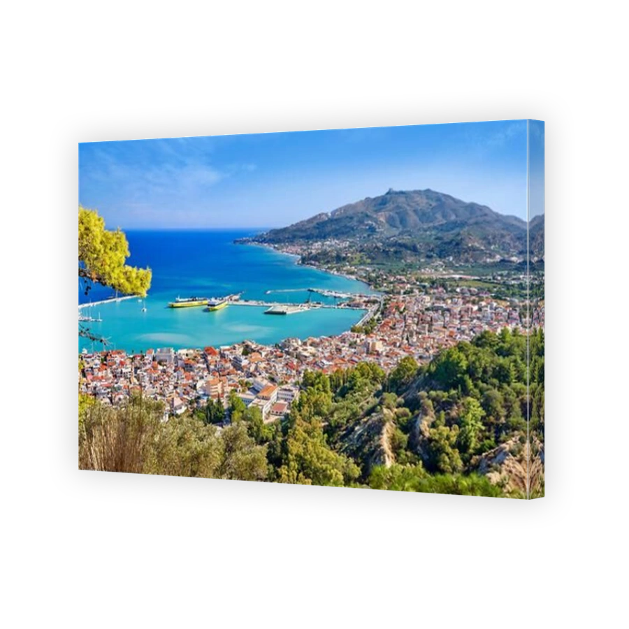 Cityscape of Zakynthos, Greece