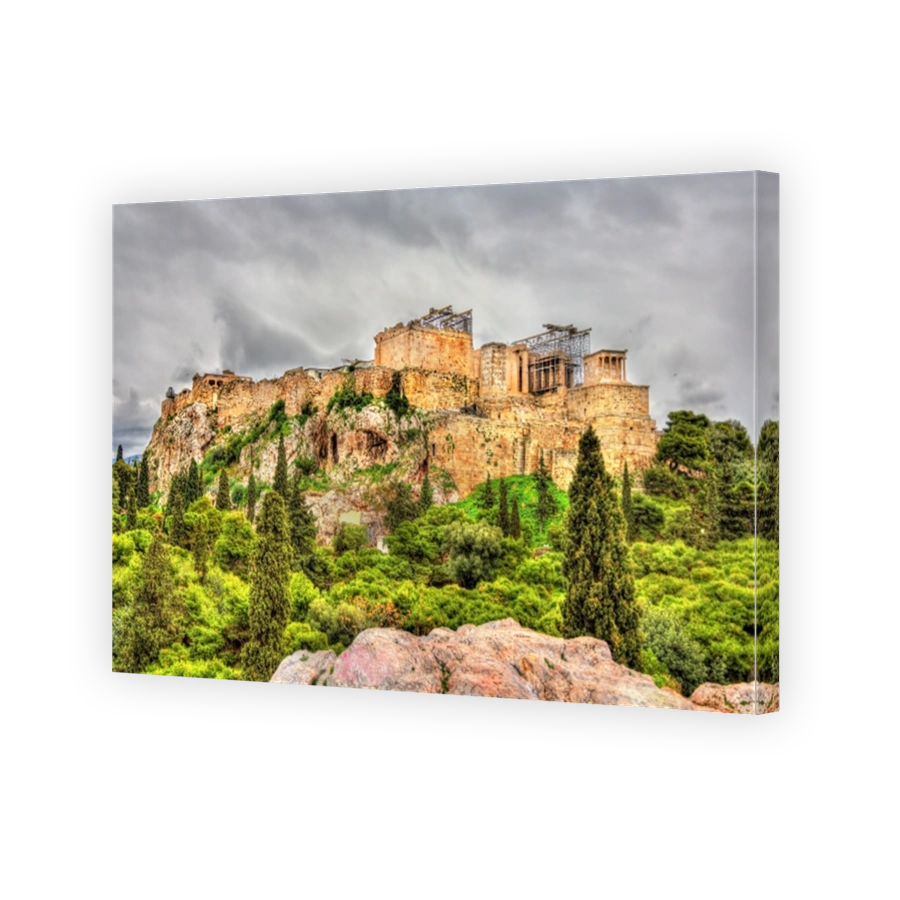 View of the Acropolis of Athens - Greece