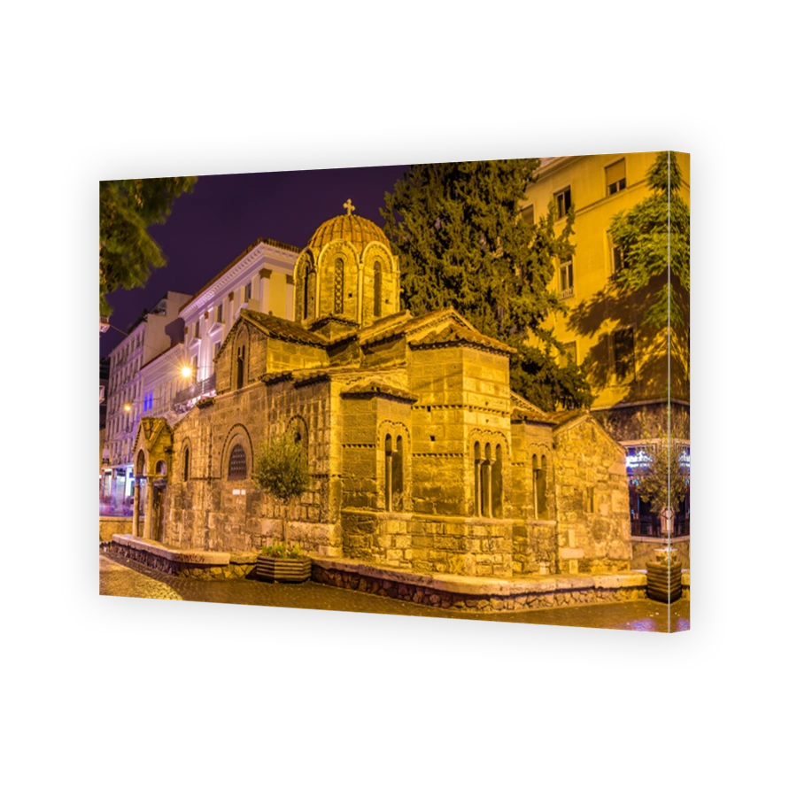 Church of Panagia Kapnikarea, an ancient church in Athens, Greec