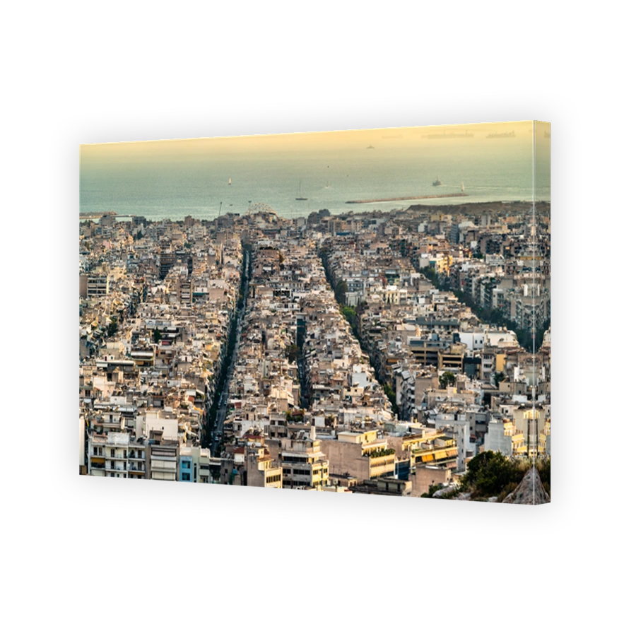 View of Athens from Filopappou Hill, Greece