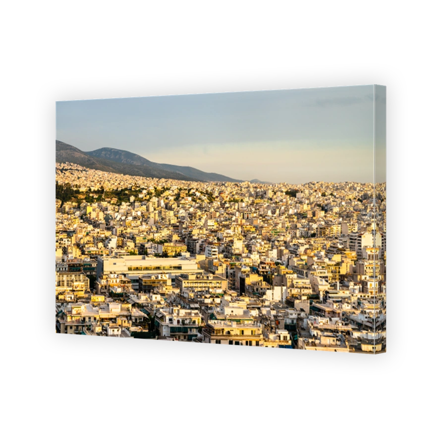 View of Athens from Filopappou Hill, Greece