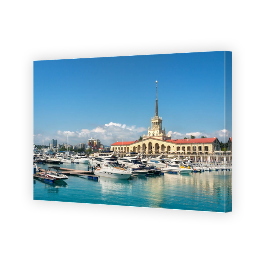 Sochi sea port.