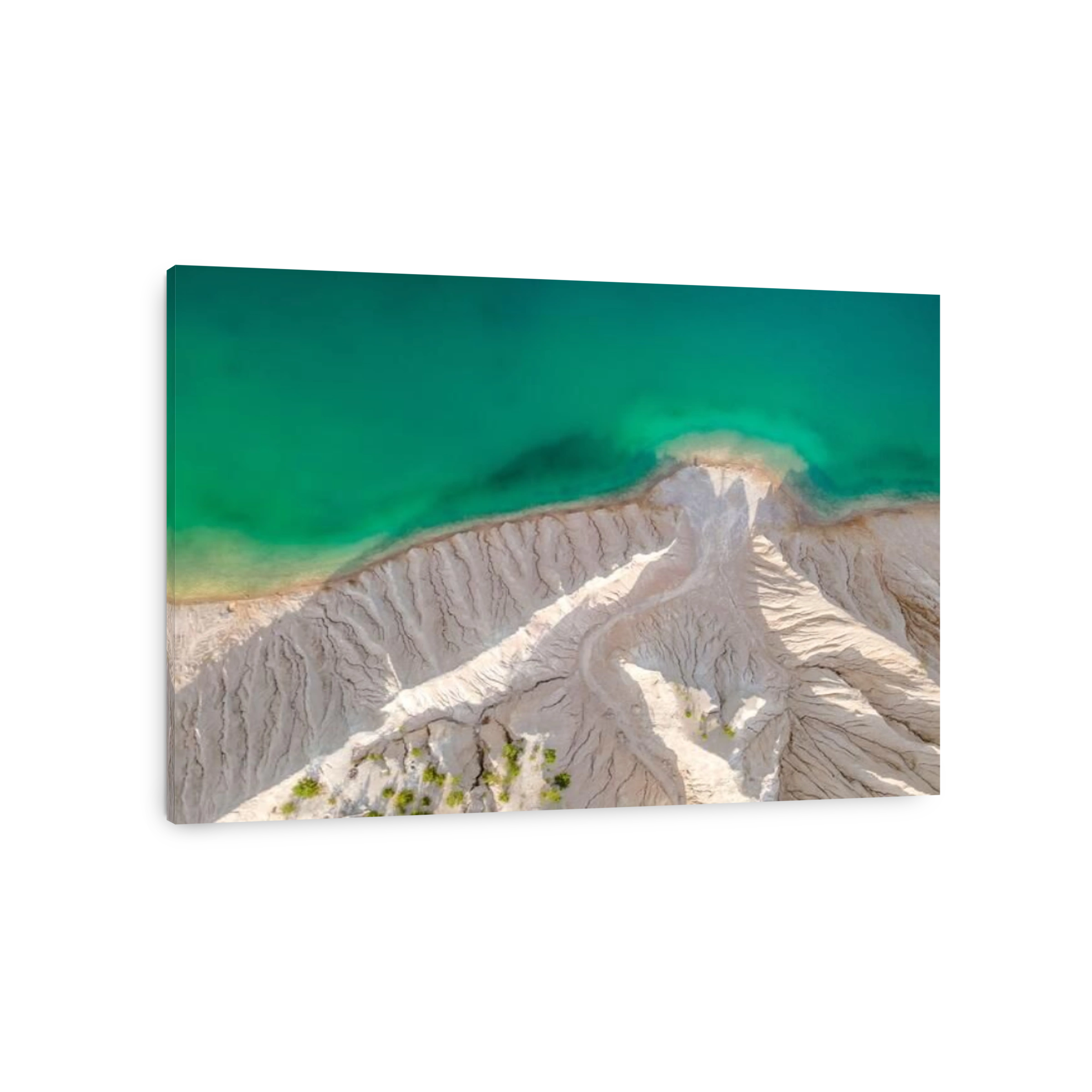 Emerald coast from above. Summer nature background