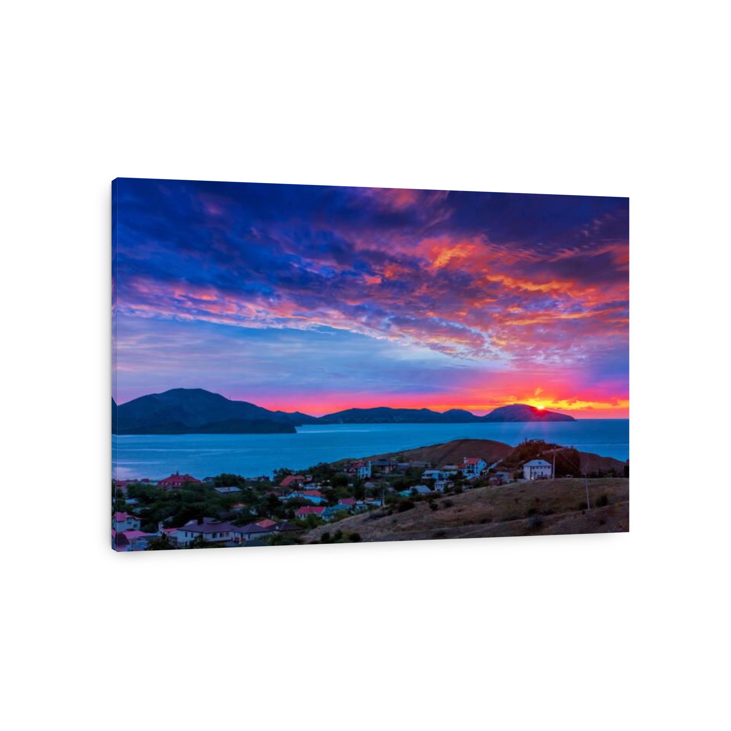 Sunrise over Koktebel, Crimea