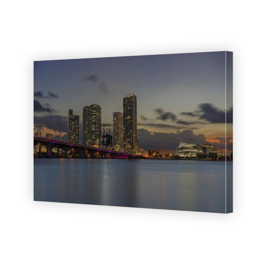 Downtown Miami Sunset