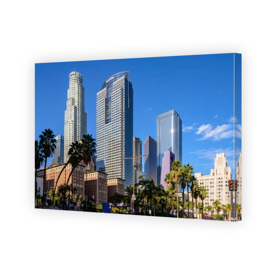 Pershing Square downtown Los Angeles, California, USA.