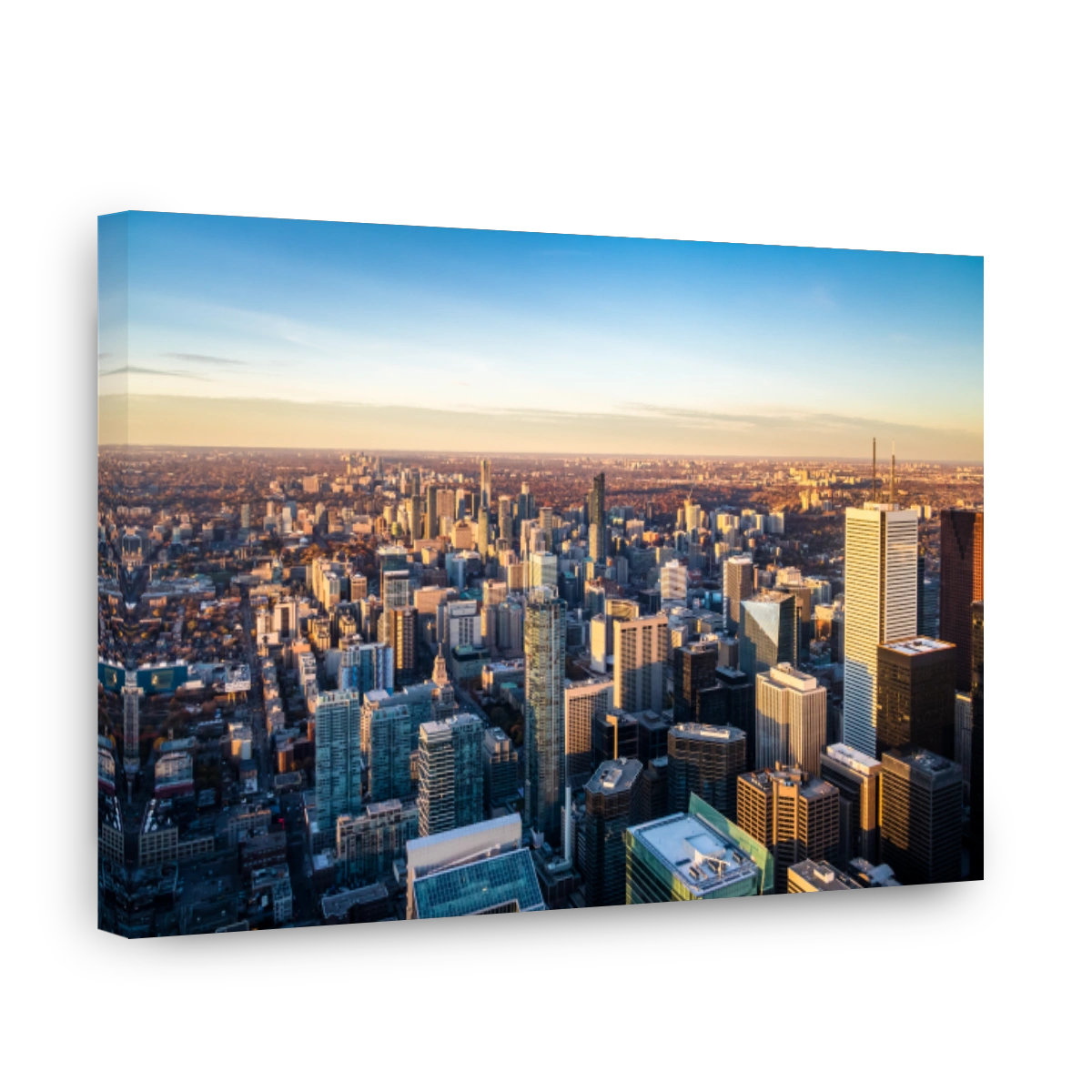 View of Toronto City from above - Toronto, Ontario, Canada