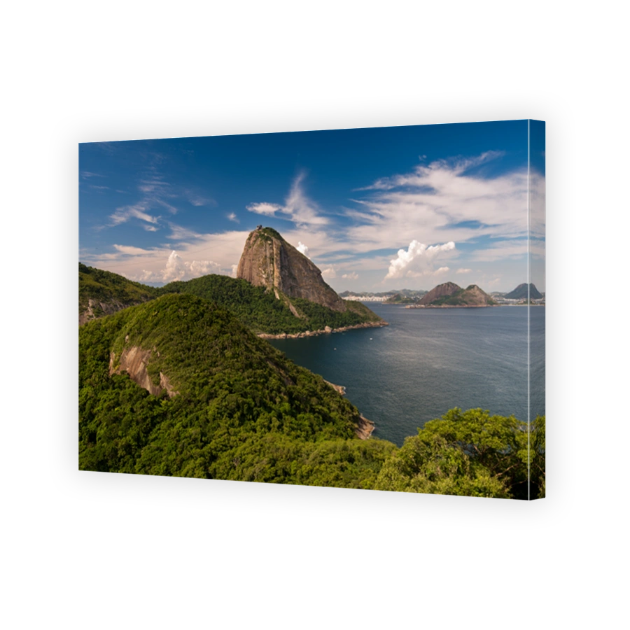 Sugarloaf Mountain View with Beautiful Landscape
