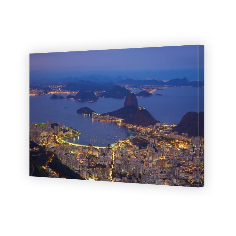 View of Rio de Janeiro from Corcavado, Rio de Janeiro, Brazil, South America