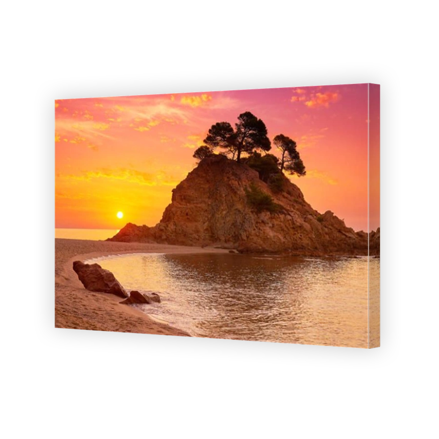 Sunrise at Cap Roig Beach, Costa Brava, Spain