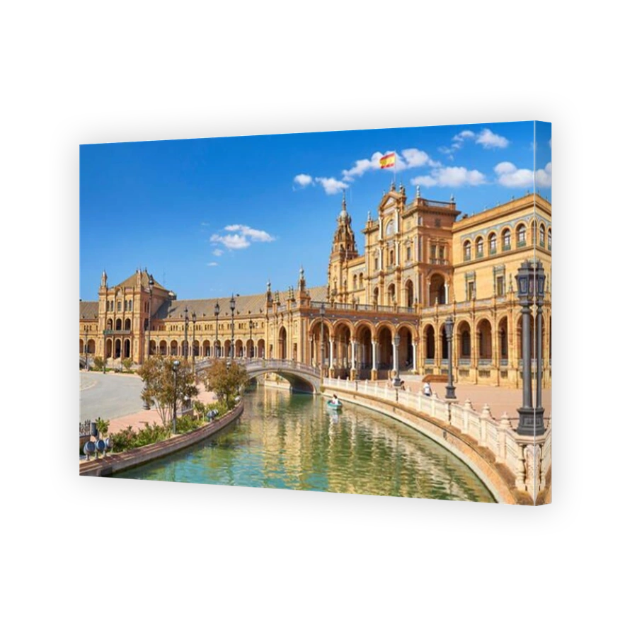 Plaza de Espana - Seville, Andalusia, Spain