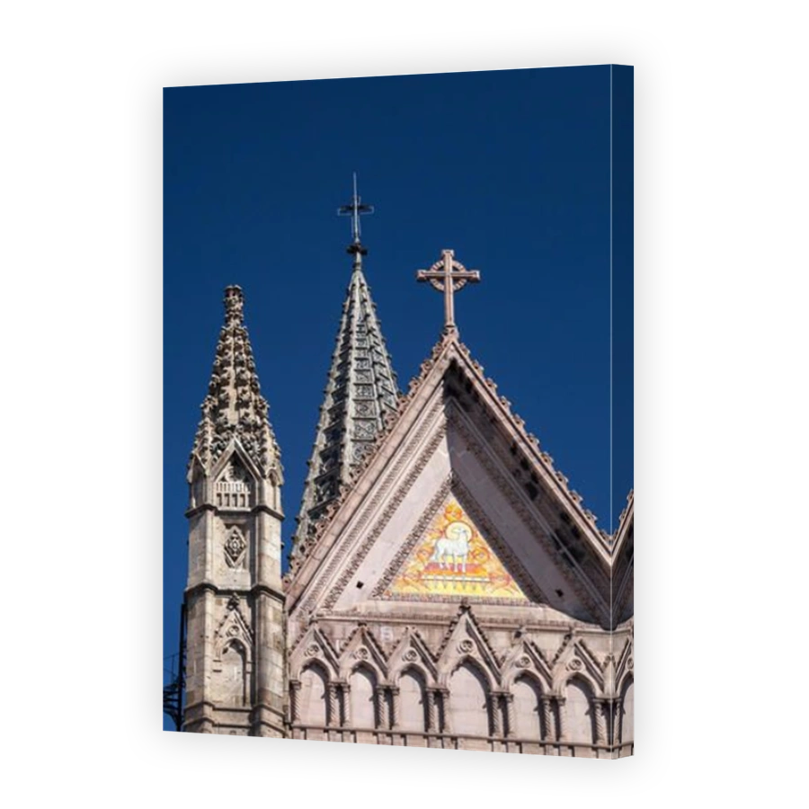 Detail of the towers of the neo-Gothic Templo Expiatorio of Guadalajara, Jalisco, Mexico.