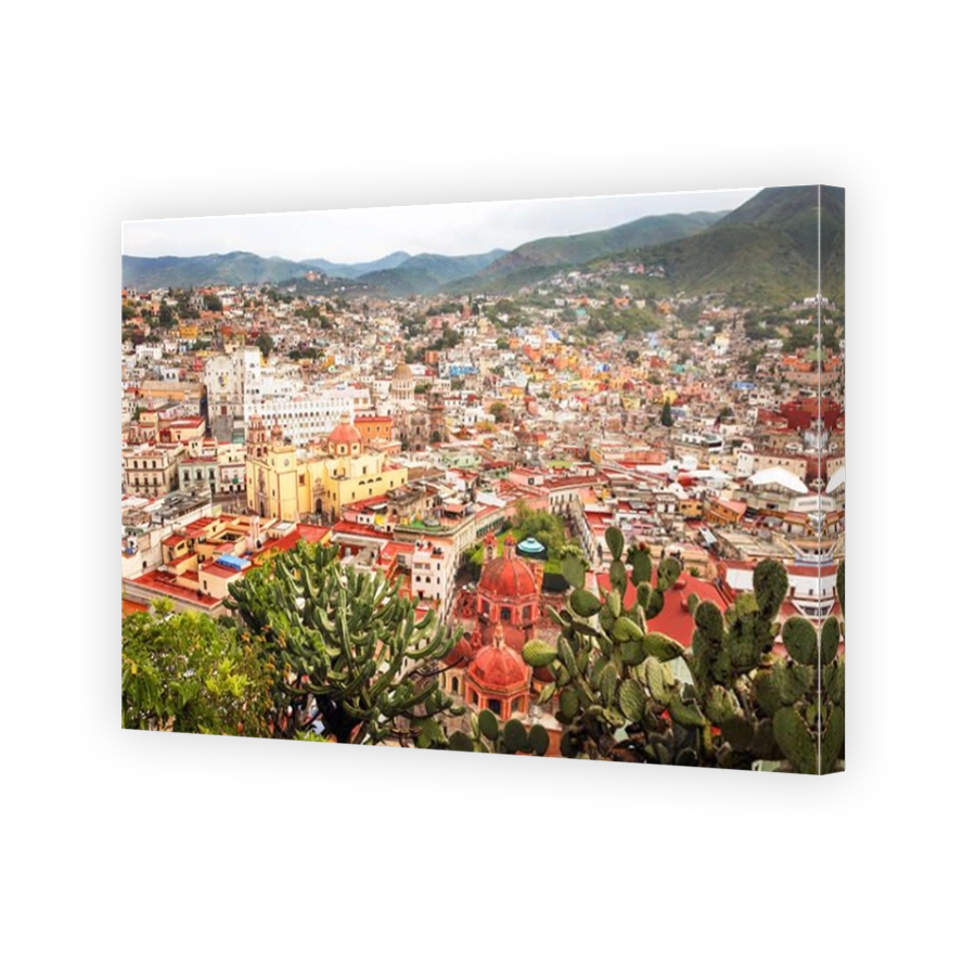 The colonial city of Guanajuato, Mexico.