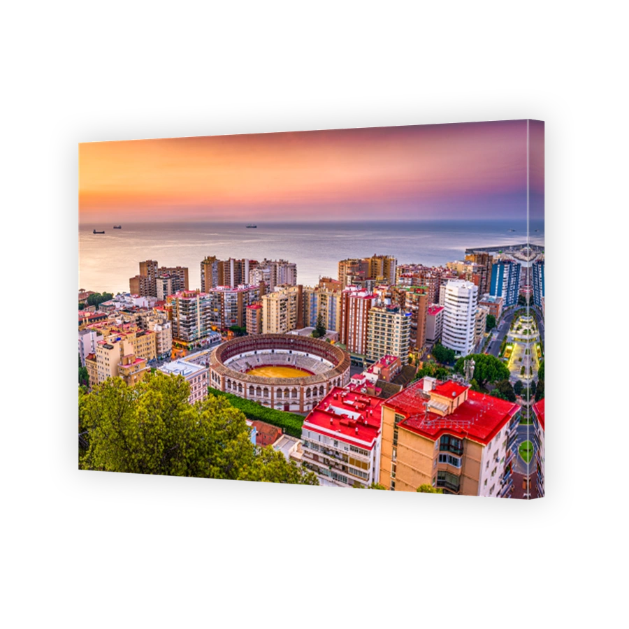Malaga, Spain Cityscape