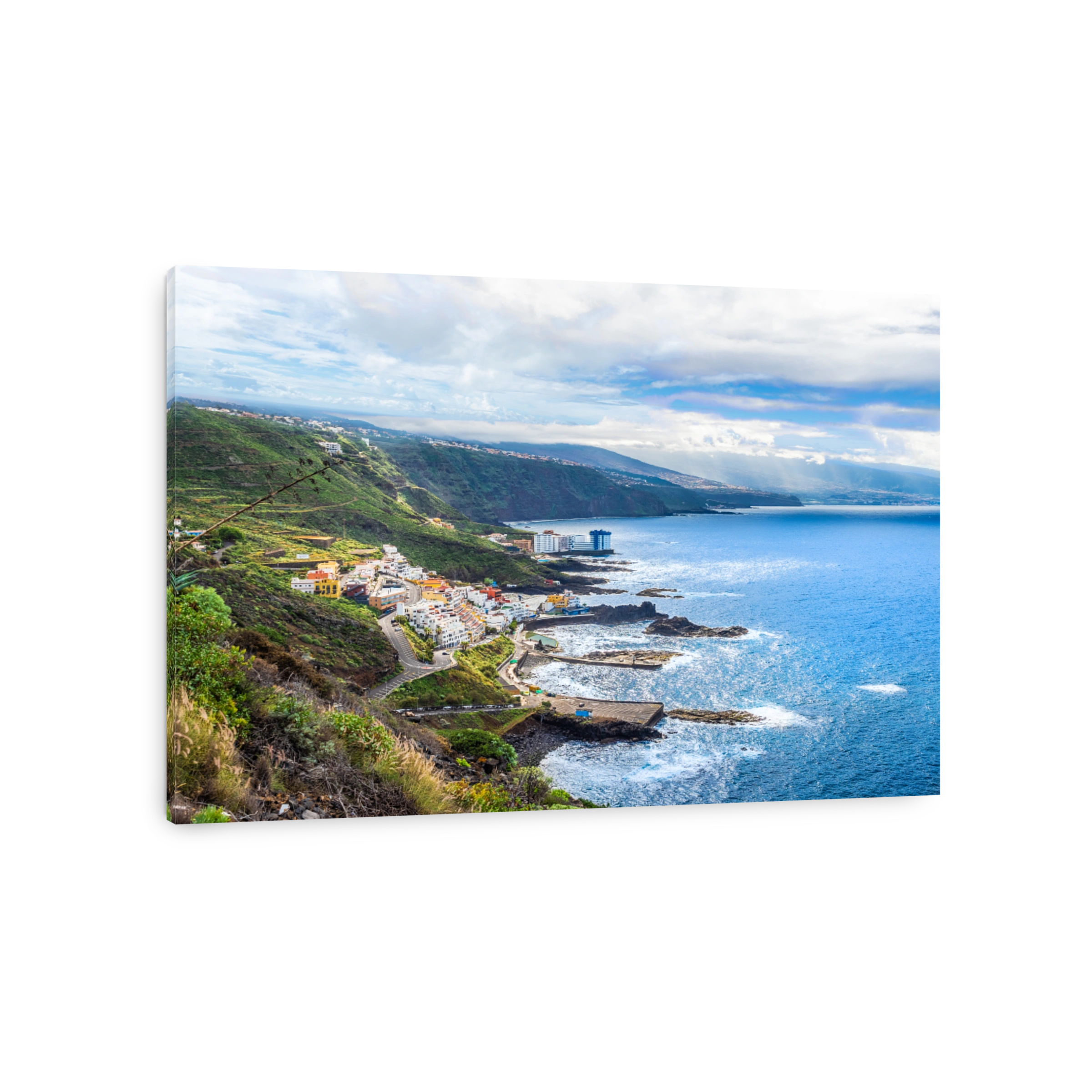 Landscape with North coast of Tenerife