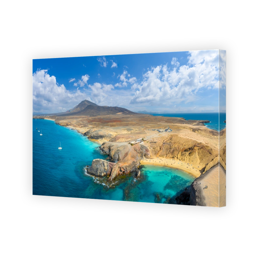 Landscape with Papagayo Beach, Lanzarote