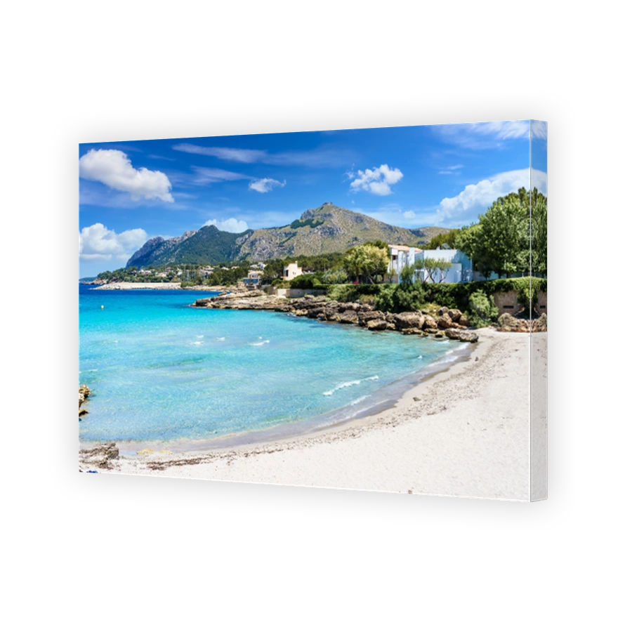 Landscape with Sant Pere beach