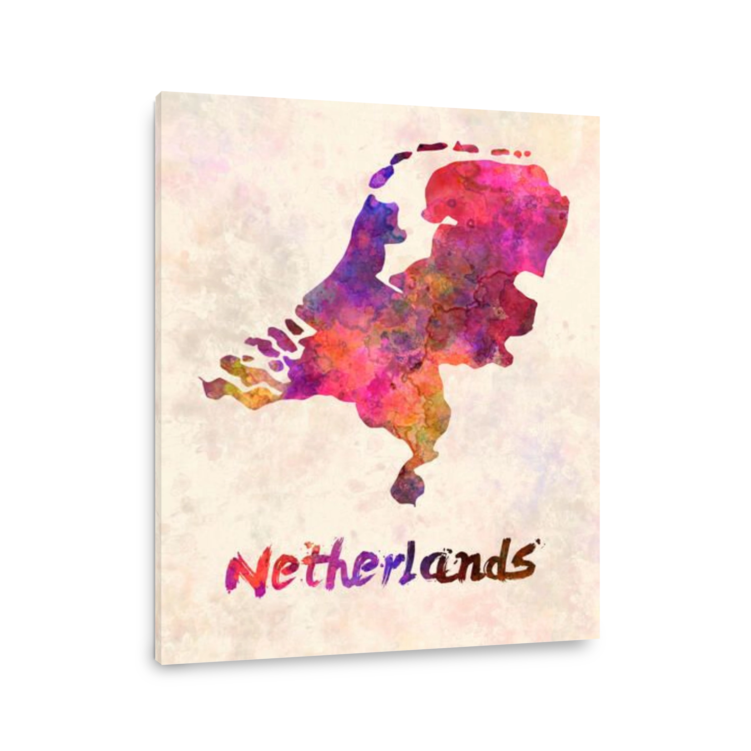 Netherlands in watercolor
