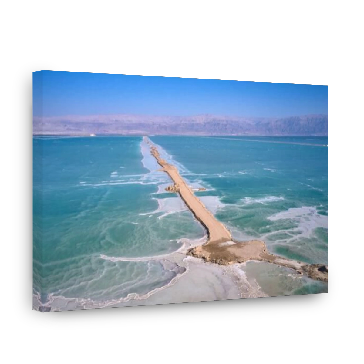 Aerial view on the Dead sea, Israel
