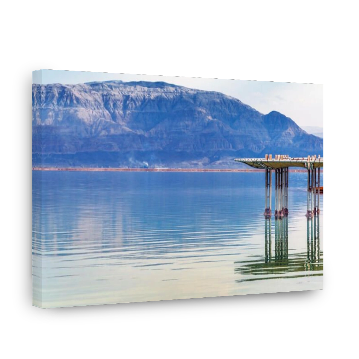 Beach facilities at the Dead sea, Israel