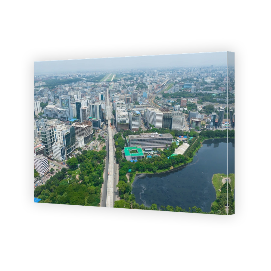 Elevated expressway, one of the major mega projects in Dhaka