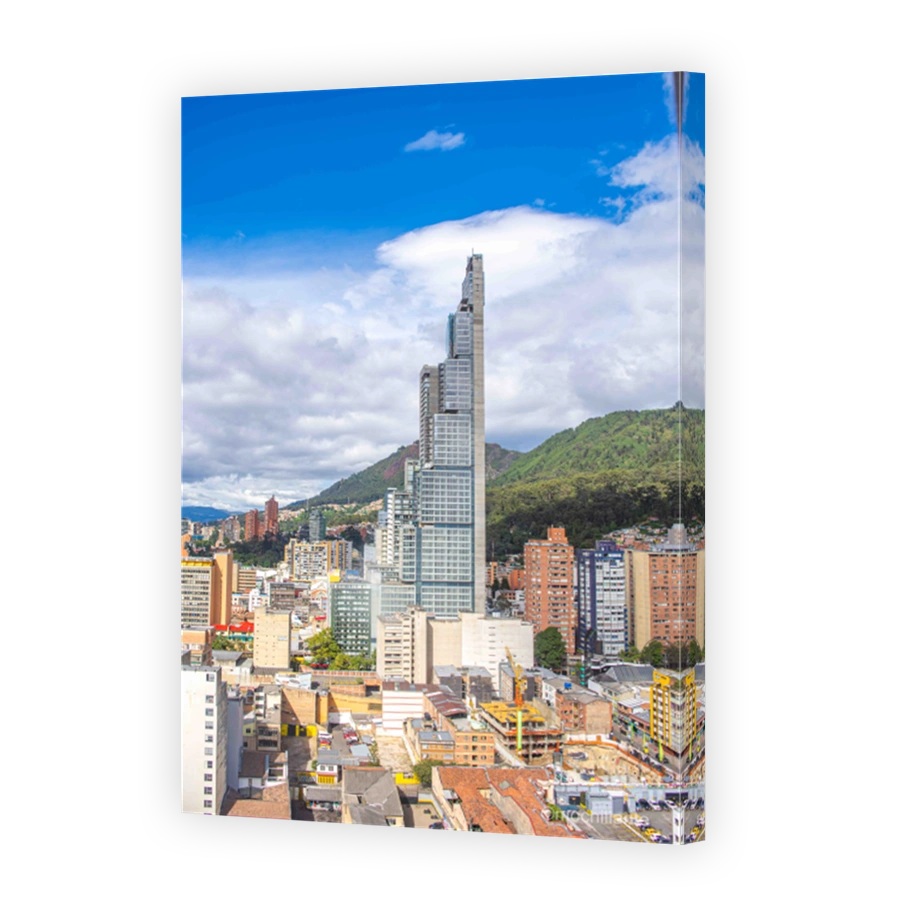Panoramic View of Bogotá Skyline