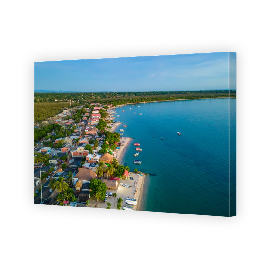 Coastal View of Rincon del Mar, Sucre, Colombia