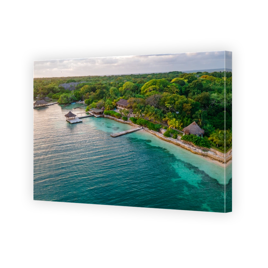 Scenic View of Rosario Islands