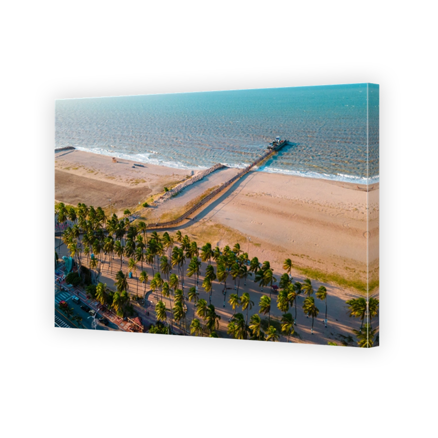 Aerial View of La Guajira Beach