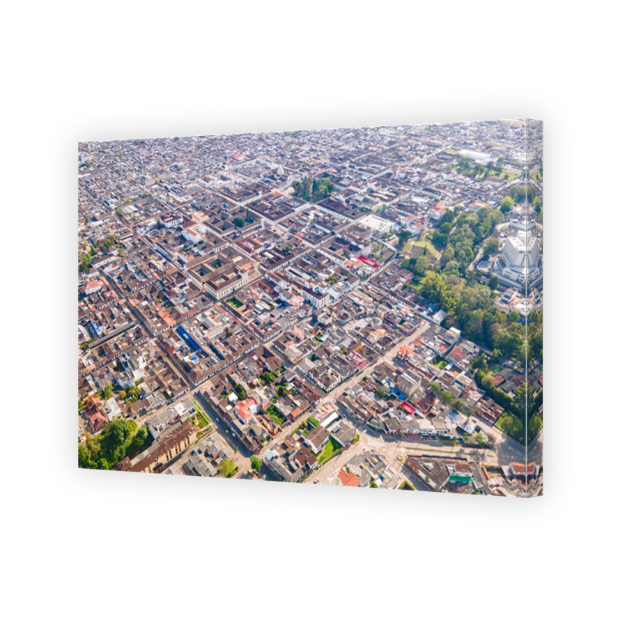 Aerial View of Popayan, Colombia