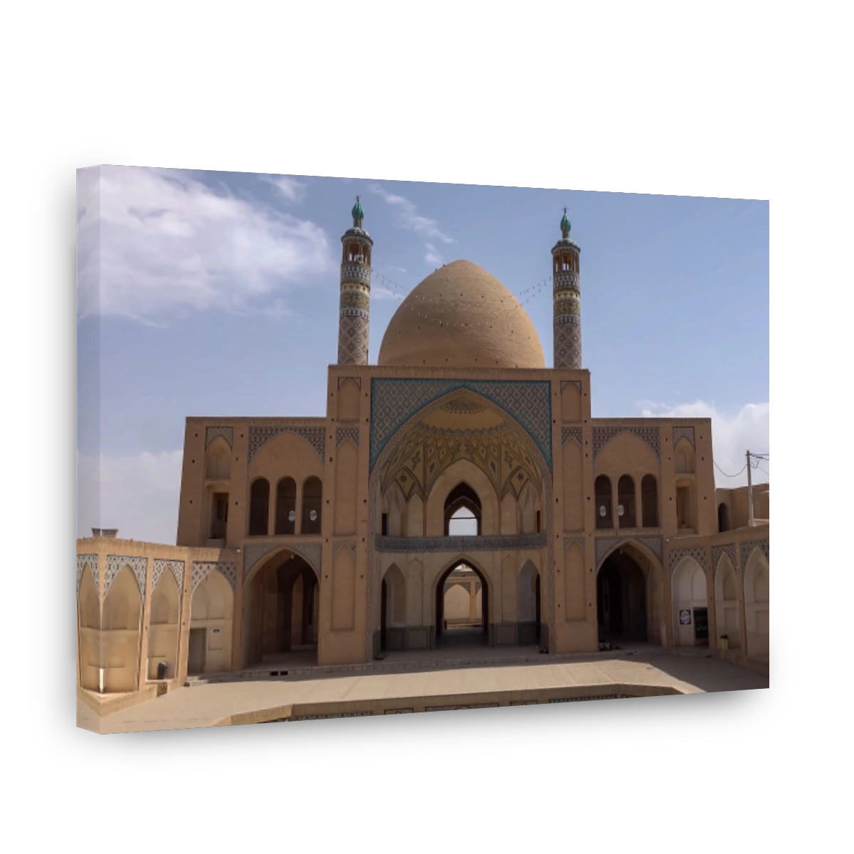 Agha Bozorg mosque, Kashan, Iran